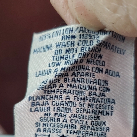 Pink and Blue Muscle Tee with Nautical Seahorse Design - Picture 6 of 6